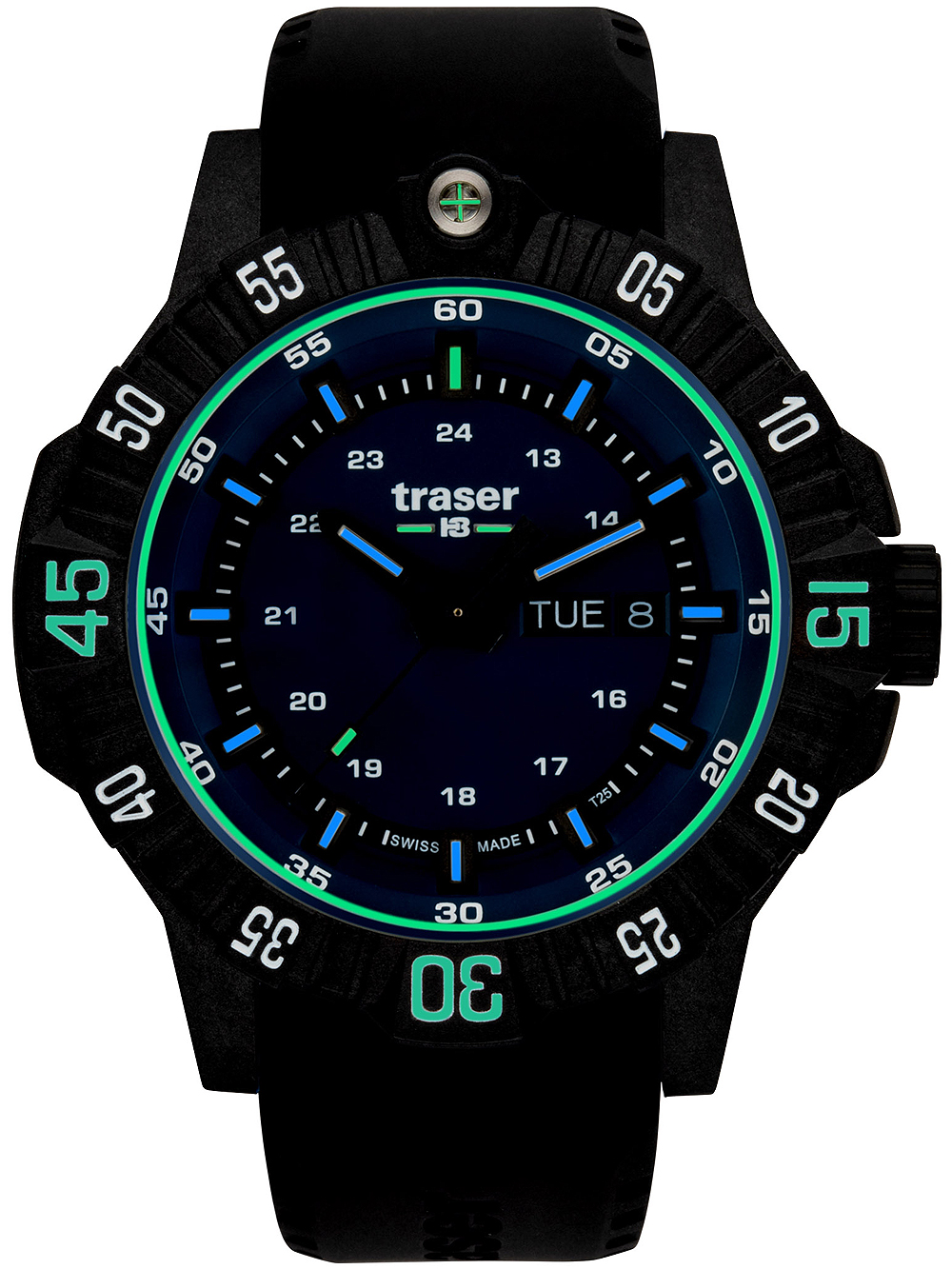 Traser 110725 Herreur P99 Tactical Med Gummirem - Traser Herreure  - 7630027705393