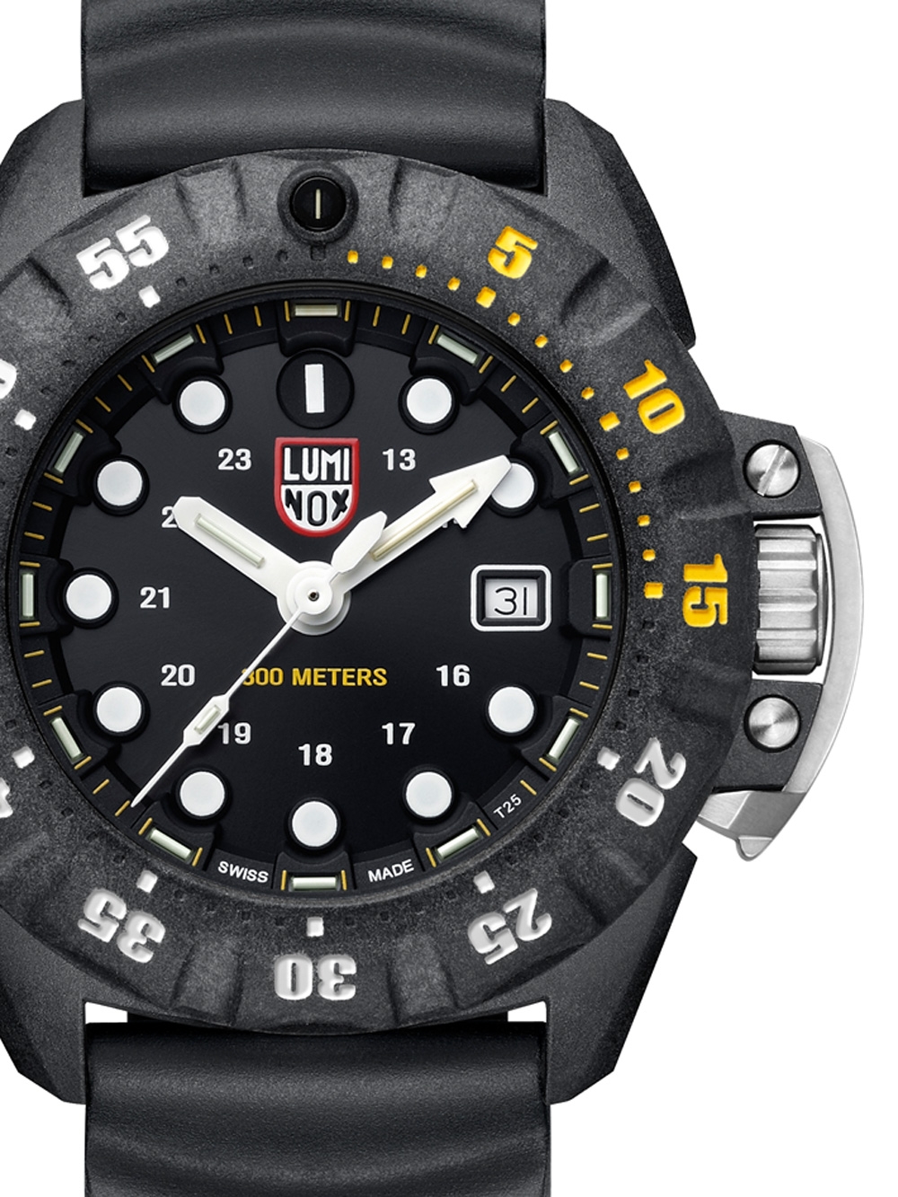 Luminox 1555 Herreur Sea Scott Cassell Deep Dive - Luminox Herreure  - 7630040939386