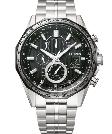 Citizen Eco Drive Radio Controlled Titanium At8218 81e Herreur - Citizen Herreure  - 4974374301383