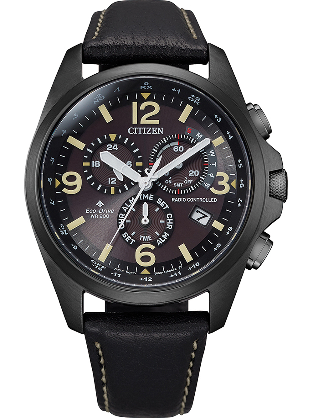 Citizen Cb5925 15e Herreur Eco Drive Radiostyret - Citizen Herreure  - 4974374299475