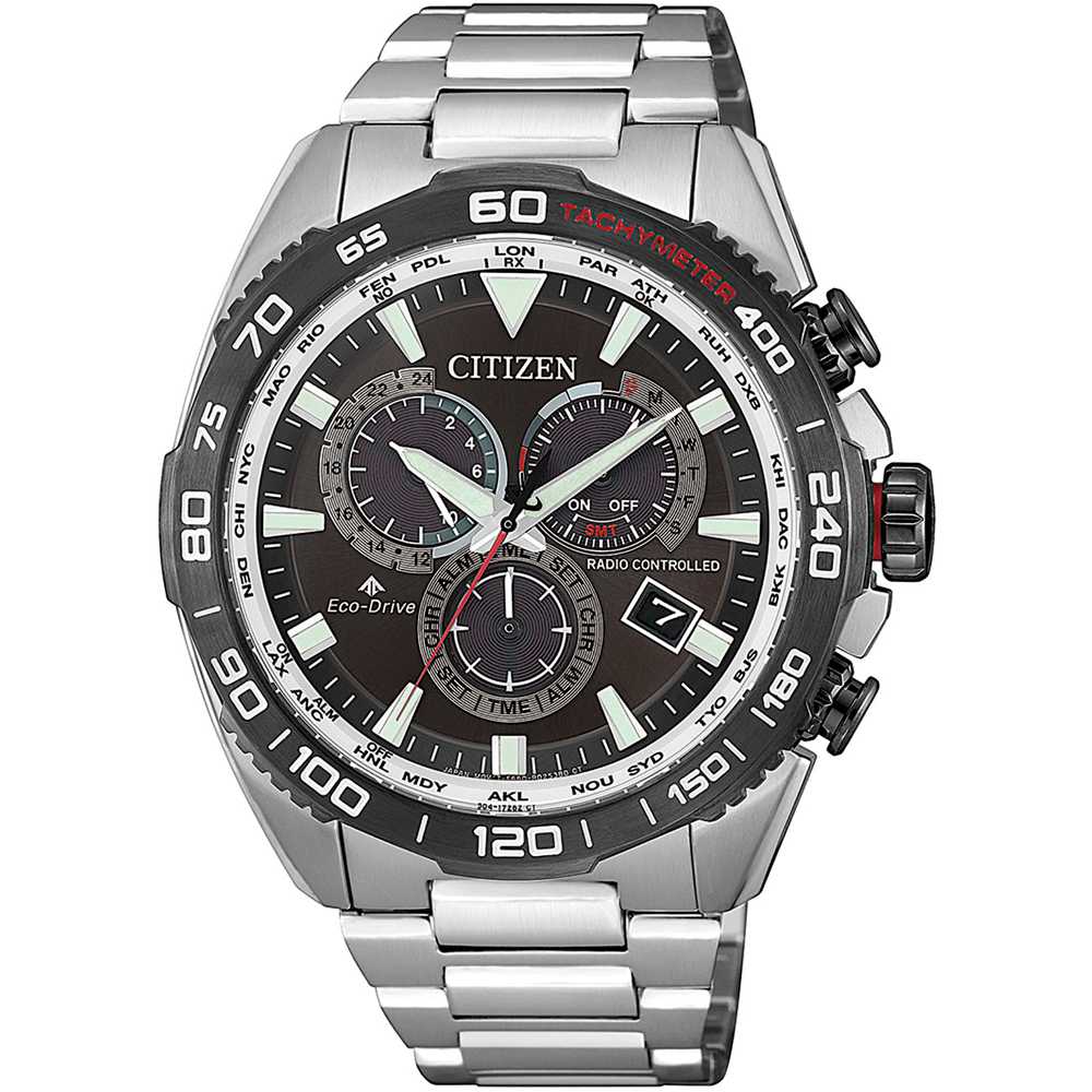 Citizen Cb5036 87x Herreur Radiostyret - Citizen Herreure  - 4974374291349