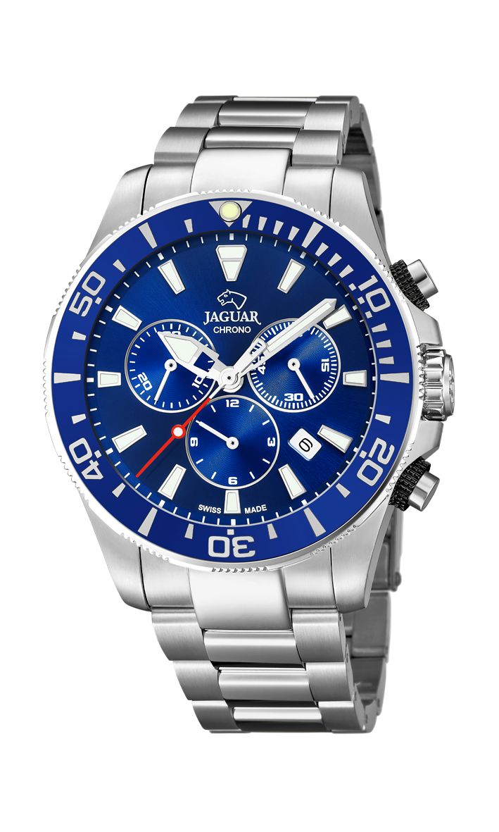 Blå Jaguar Herreur J861 Chronograph - Jaguar Herreure  - 8430622701139