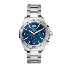 Blå Tag Heuer Aquaracer Professional 200 Chronograph Deep Blue Herreur - Tag Heuer Herreure  - 7612533168664