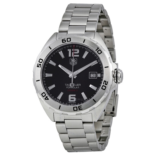 Sort Tag Heuer Formula Herreur - Tag Heuer Herreure  - 7612533112841