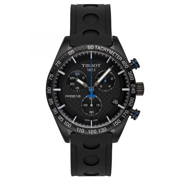 Sort Tissot Black Carbon Herreur Prs516 - Tissot Herreure  - 1004173720100