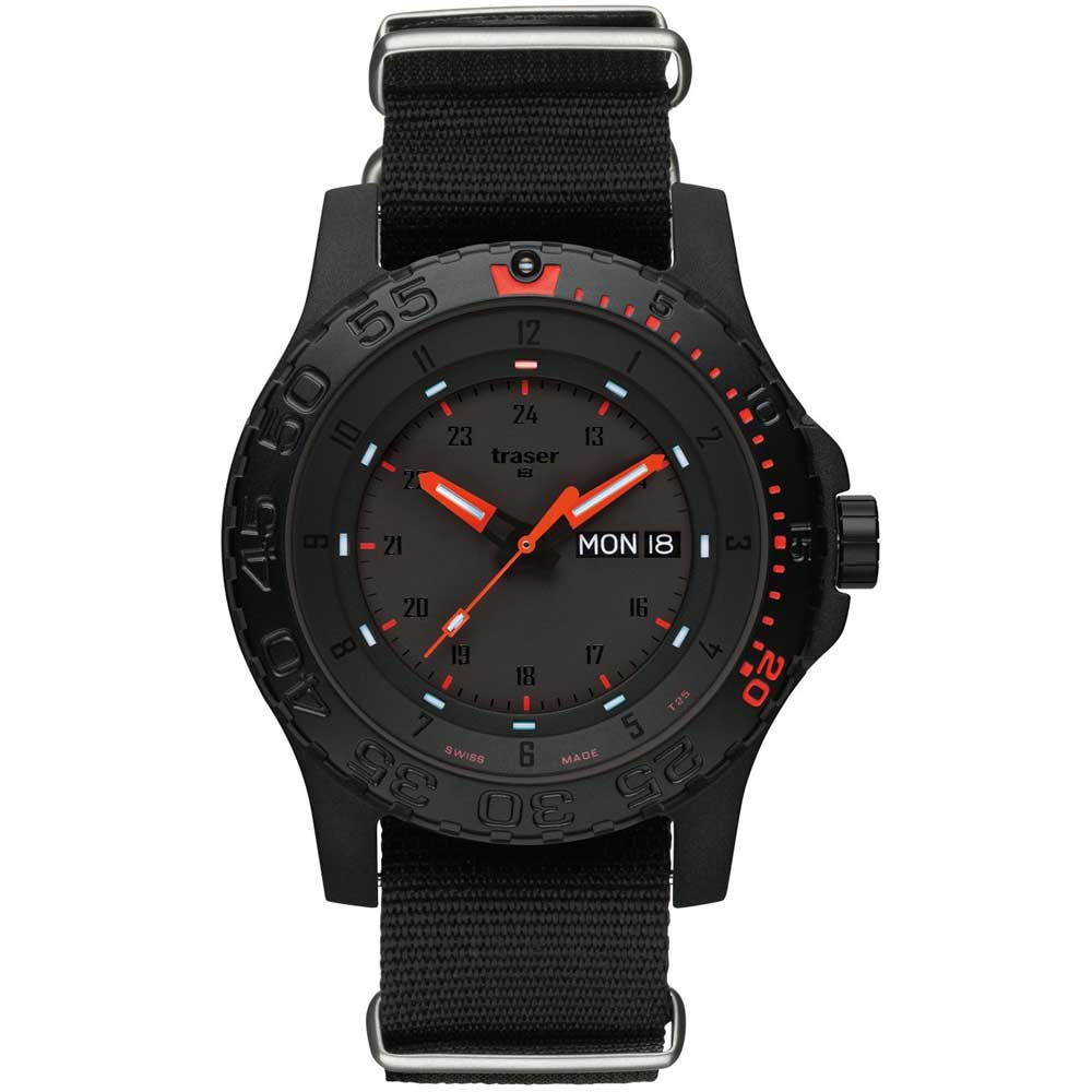 Traser 104147 Herreur P66 Red Combat - Traser Herreure  - 7630027700381