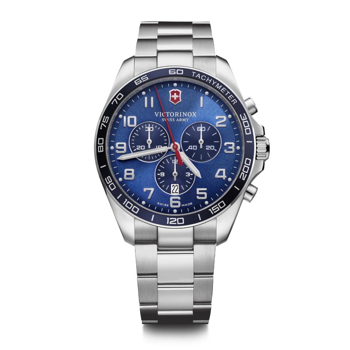 BLÅ Victorinox Fieldforce Classic Chrono V241901 Herreur - Victorinox Herreure  - 7611160091505