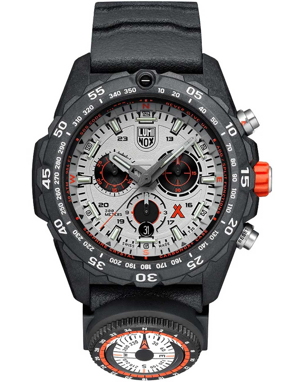 Luminox 3748 Herreur Bear Grylls Survival Master Chronograh - Luminox Herreure  - 7611382644657