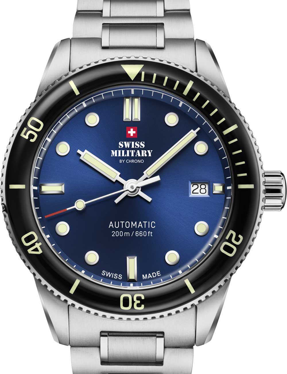 Swiss Military Sma34106 Herreur Automatic Diver - Swiss Military Herreure  - 7630701200374