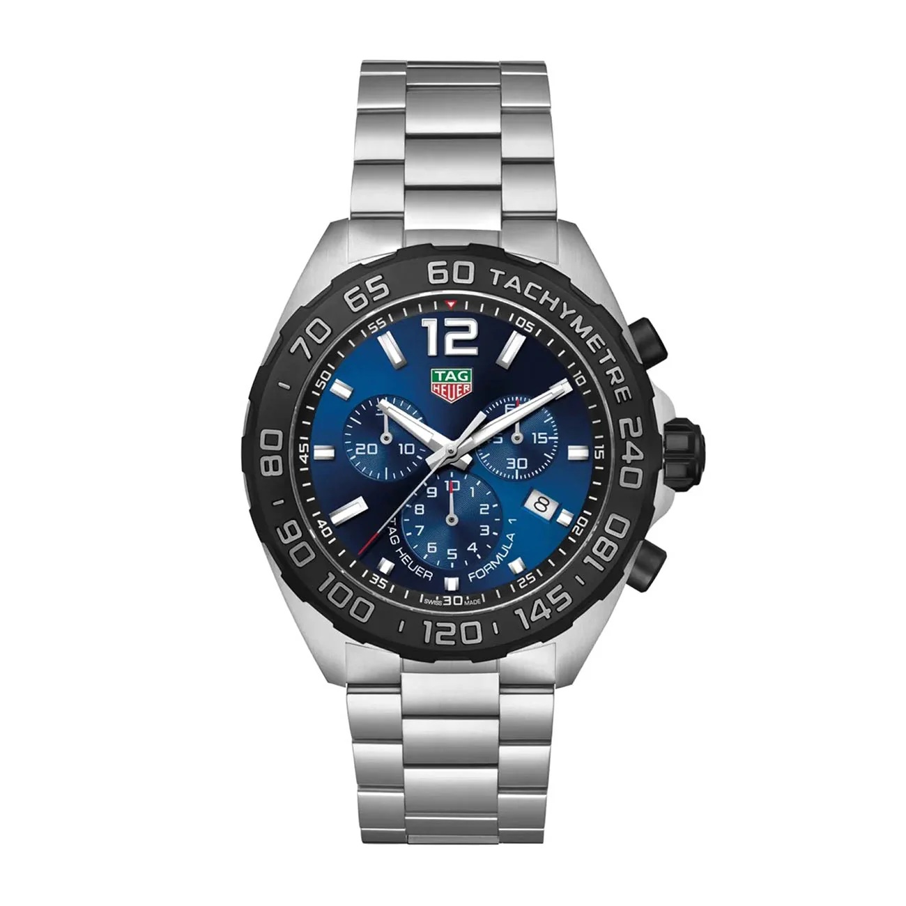 Blå Tag Heuer Formula Chronograph Herreur - Tag Heuer Herreure  - 7612533174085