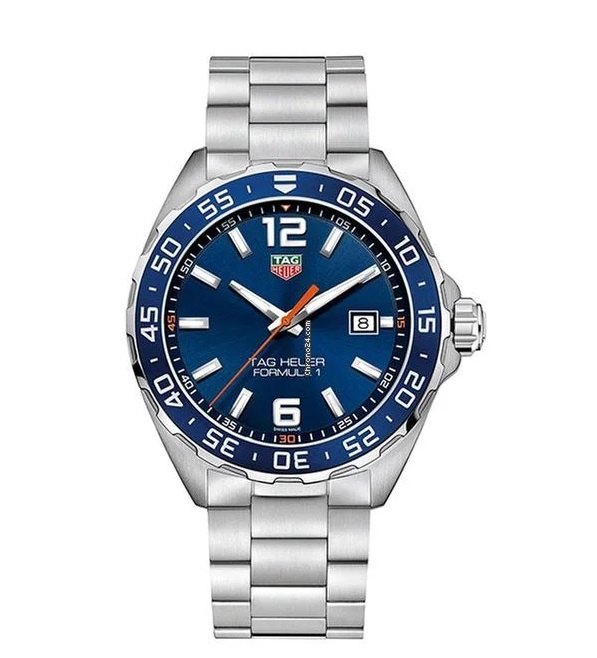 Blå Tag Heuer Formula Date Herreur - Tag Heuer Herreure  - 7612533121294