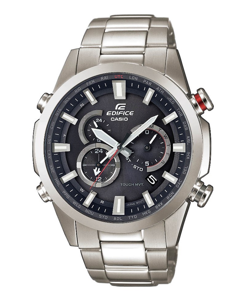 Sort Edifice Herreur Fra Casio Eqw T640d 1aer - Casio Herreure