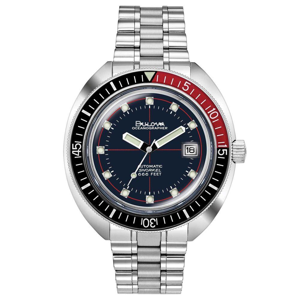 Herreur Bulova 98b320 Sølvfarvet - Bulova Herreure  - 8018225027551