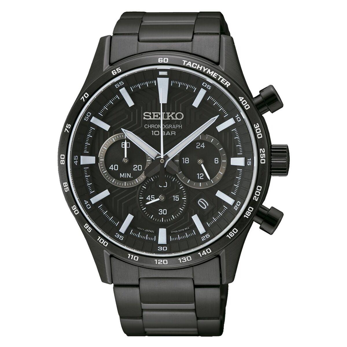 Sort Herreur Seiko Ssb415p1 - Seiko Herreure  - 8434103476110