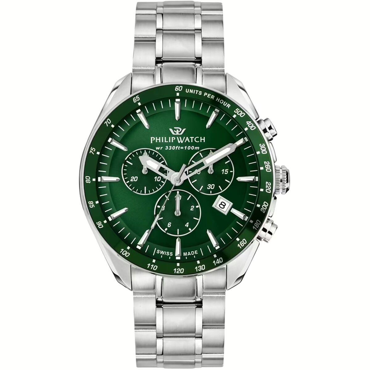 Grøn Herreur Philip Watch R8273995019 - Herreure  - 8056783080809
