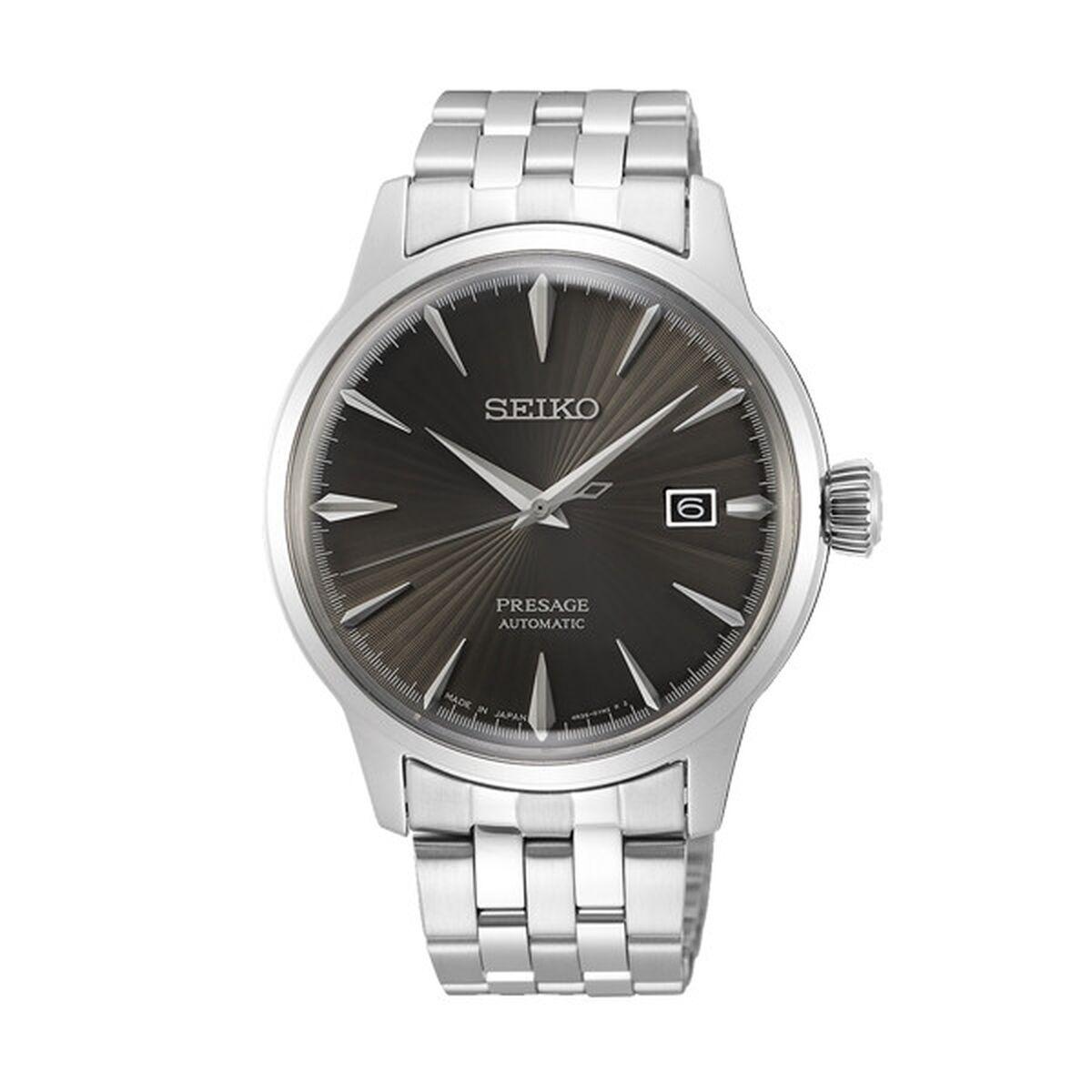 Herreur Seiko Srpe17j1 Grå Sølvfarvet - Herreure  - 4954628234469