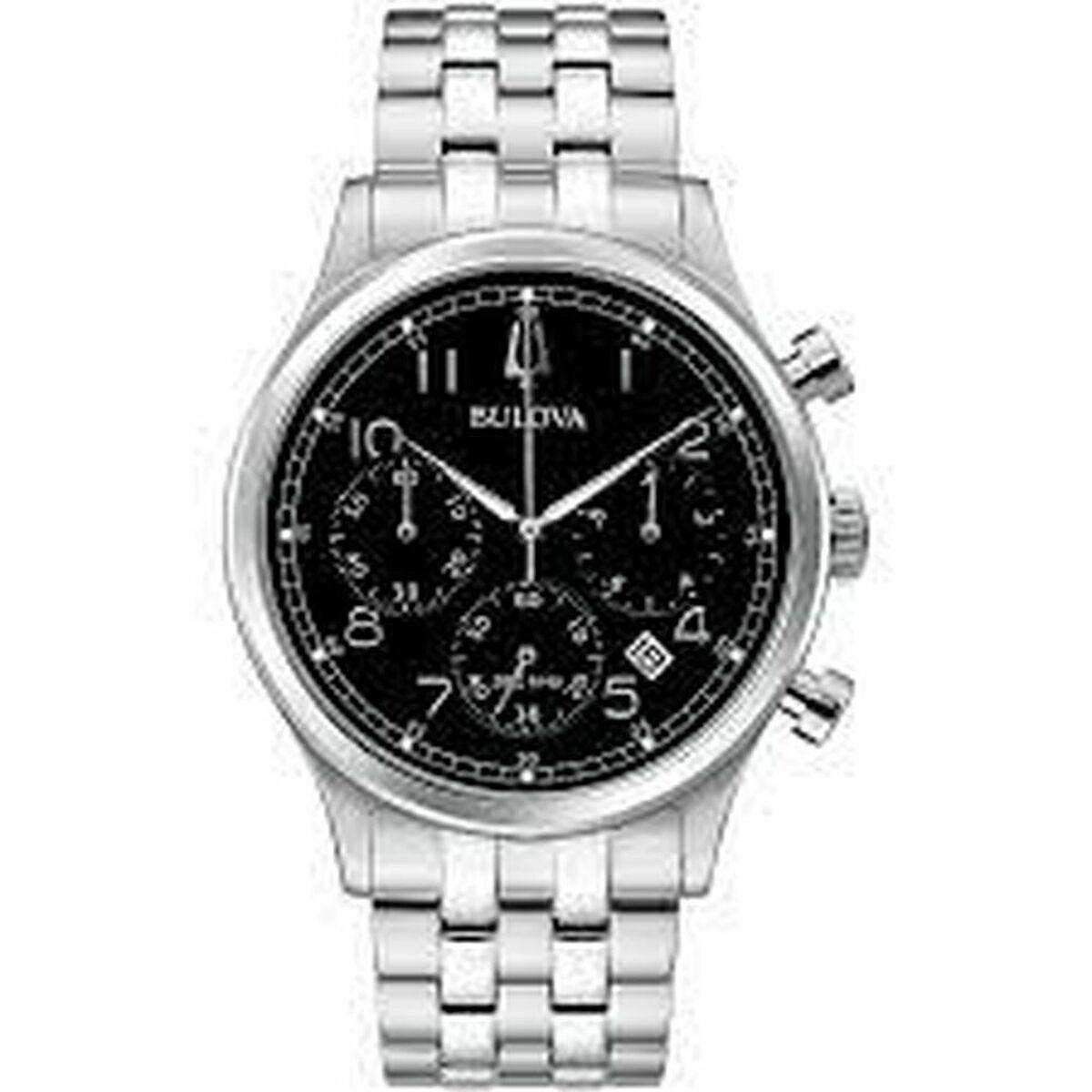 Herreur Bulova 96b357 Sølvfarvet - Herreure  - 8018225032418