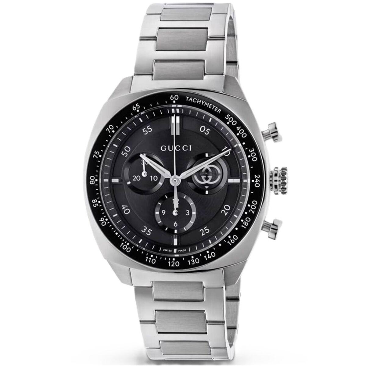 Herreur Gucci Ya142316 Sølvfarvet - Herreure  - 7319033823818