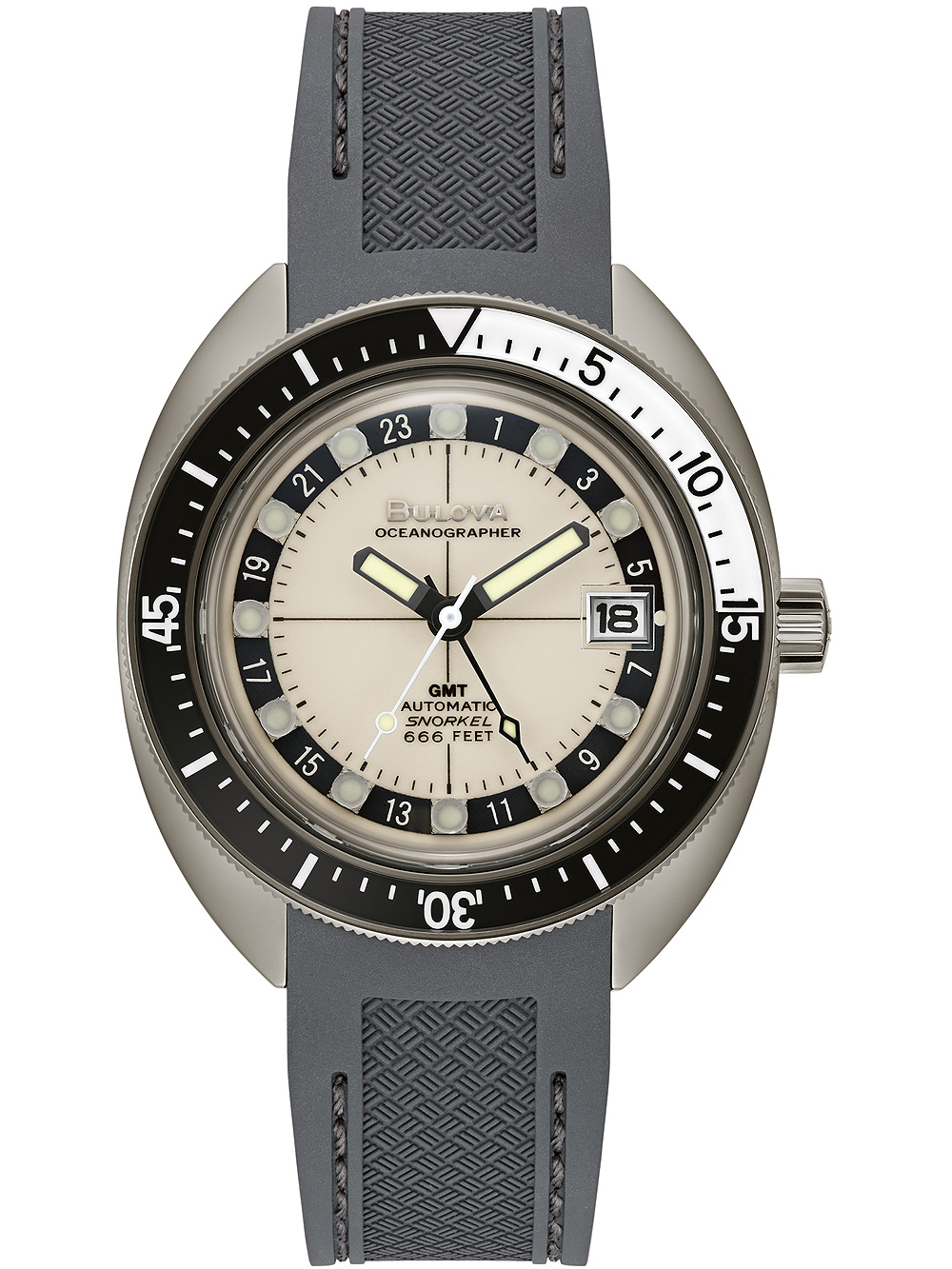 Bulova 98b407 Herreur Oceanographer Automatic - Bulova Herreure  - 7613077594162