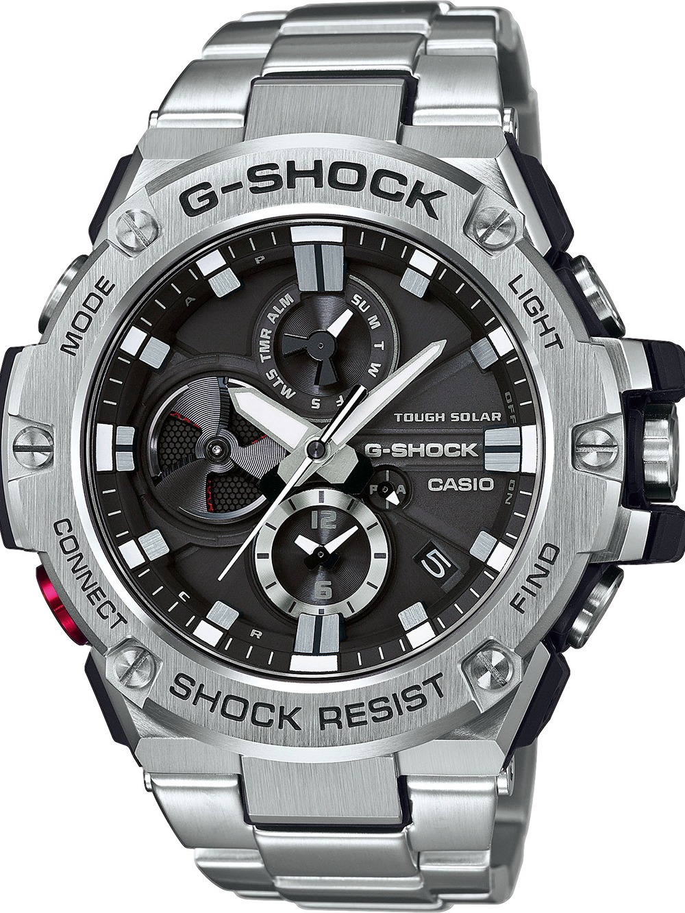 Casio Gst B100d 1aer Herreur Steel Radiostyret - Casio Herreure  - 4549526168222