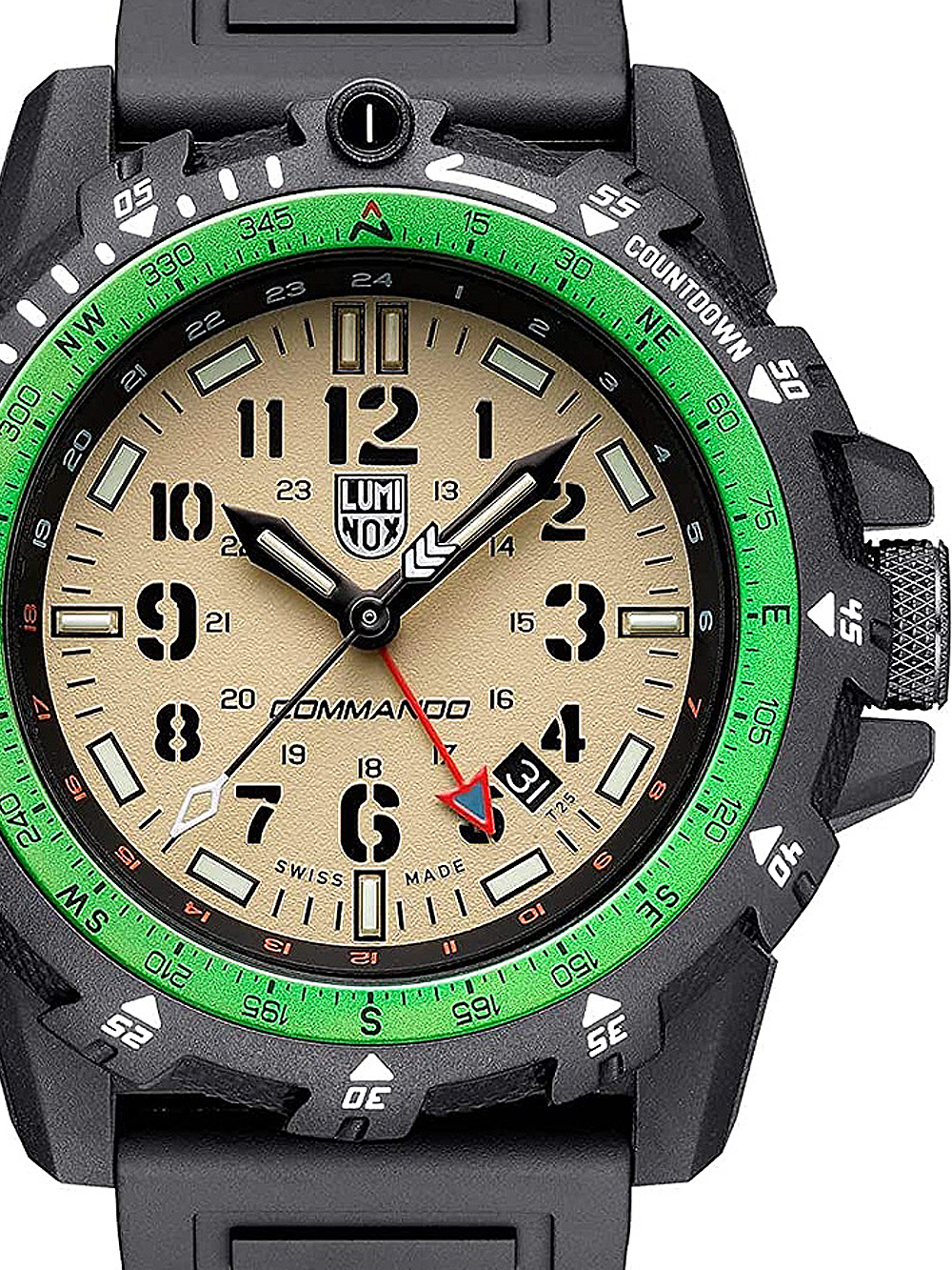 Luminox 3321 Herreur Commando Raider Dual Time - Luminox Herreure  - 7611382602893